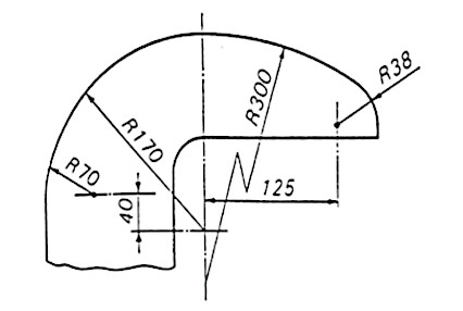 半径･円弧･曲線･弦の寸法