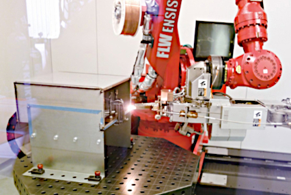 ロボット溶接導入事例