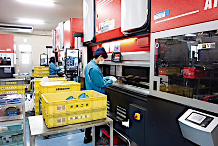 自動金型交換装置（ATC）付きベンディングマシンの導入より金型段取り時間短縮や作業者スキル依存課題を解消