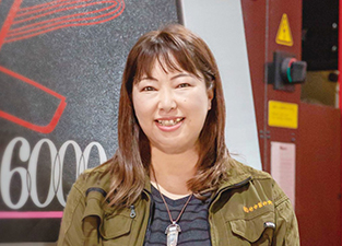 （株）竹中製作所 山口美佐子社長