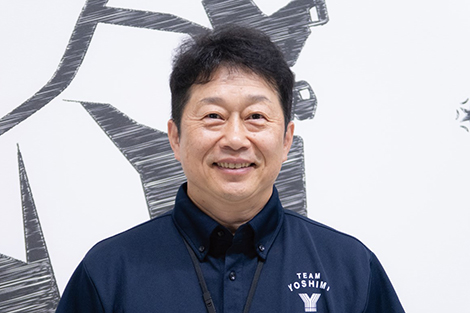 製造業の未来について笑顔で語る吉見昌高社長