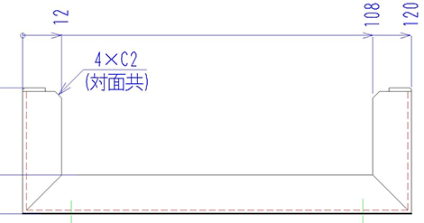 練習問題4 注5. の展開長計算