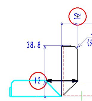 練習問題4 注6. の展開長計算