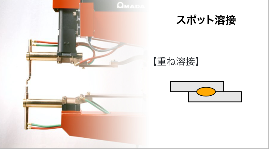 スポット溶接【重ね溶接】