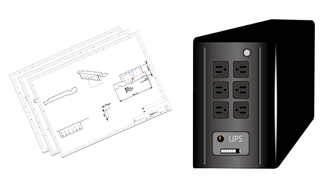 データのバックアップと紙図面の電子化