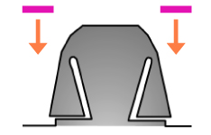 ロック機能付きほぞ溝の仕組み