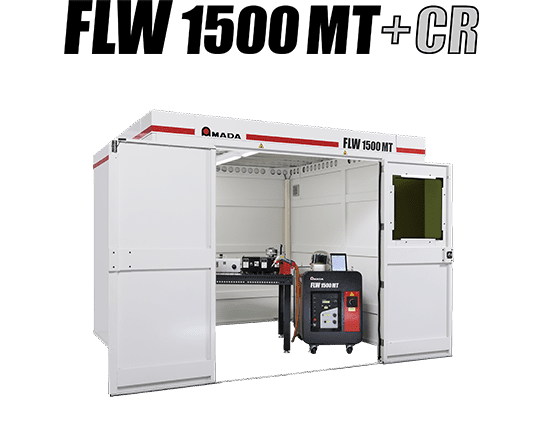 コンビネーションファイバーレーザ溶接マシン FLW-1500MT+CRの写真